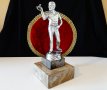 Статуетка от калай играч на дартс 3 кг. , снимка 2