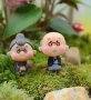 миниатюрни баба и дядо пластмасови фигурки украса декор торта и др , снимка 3