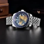 PAGANI DESIGN автоматичен часовник с Японски механизъм SEIKO NH34 GMT,стъкло сапфир,водоустойчив, снимка 1