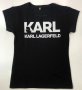 Дамски тениски Karl Lagerfeld в бяло и черно, снимка 2