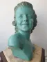 ARNOVA 441 статуя 40см/Арт Деко стара френска керамична фигура/манекен-бюст на жена, снимка 2