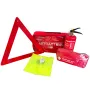 Авариен автокомплект за кола – пожарогасител, аптечка, триъгълник и жилетка, снимка 3