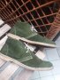 Естествена кожа- каучукова подметка мъжки боти, масленозелени- 43 номер , снимка 2