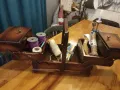 Антикварен шивашки органайзер, снимка 11