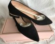 Черни дамски обувки! 39, снимка 1 - Дамски ежедневни обувки - 37676700