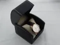 КОЖЕНА КУТИЯ за ЧАСОВНИК- ЧЕРНА, снимка 3