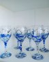 Комплект чаши на морска тема"Жана" ръчно рисувани, снимка 1 - Декорация за дома - 34917578