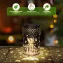 Freekite 2 бр. соларни фенери за открито, IP65 водоустойчиви бронзови метални ангелски пеперуди, снимка 6
