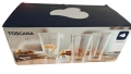 Елегантен комплект от 8 стъклени чаши Leonardo Toscana 330ml, снимка 5