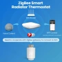 Смарт Термоглава за радиатор AVATTO TRV06, ZigBee 3.0, Tuya/Smart Life, снимка 14