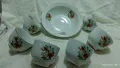 Стар български порцелан купички и купа , снимка 2