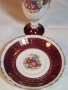 френски порцеланов двоен сет Treves, снимка 3