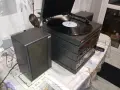 Ретро уредба грамофон,радио,касетофон , снимка 3