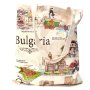 Сувенирна чанта, текстилна - тип пазарска - декорирана със забележителности от България 33см Х 37см