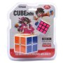 Комплект кубчета, Тип Рубик, 2 броя, Пластмасови, Многоцветни, снимка 1 - Образователни игри - 40839739