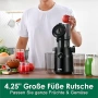 Fretta Juicer, бавна сокоизстисквачка с ширина 108 мм и по-голям улей за подаване, капацитет за цели, снимка 1
