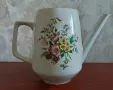 Стар български порцелан - Кана, Чайник, снимка 3
