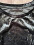 Нова дълга кадифе фин плюш тениска  блуза топ Bershka Бершка M, снимка 5