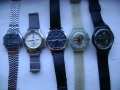 Продавам 5 броя кварцови часовника Levis,Master Anker,Sekonda,Swatch, снимка 1