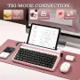 YUNZII QL75 Retro Typewriter – механична клавиатура QMK/VIA, RGB, 3 режима, снимка 9