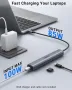 10Gbps USB C хъб, 4*USB C 3.1, 100 W мощност (не поддържа монитор), снимка 6