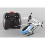 Хеликоптер с дистанционно, радиоуправляем, 3D полет на 360°, син, снимка 3
