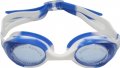 Очила за плуване детски MAXI с защита против UV и замъгляване. Материал лещи: поликарбонат. Силиконо
