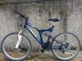 26 цола алуминиев велосипед с 21 скорости усилени капли амортисьори предн ново дискови спирачки , снимка 1