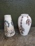2бр стари ръчно рисувани вазички, снимка 1 - Декорация за дома - 31169547