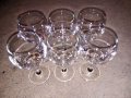 Комплект стари чаши за вино/аперитив - 7 бр. , снимка 4