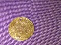 Турска златна монета рядка 1828г. 1/2 Турски Алтън хайрие/хайрие серия/21 карата 0.86гр 18mm., снимка 2