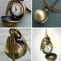 Колие кварцов часовник Снитч Snitch Хари Потър Potter, снимка 1