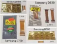 Лентови кабели за Samsung E250,D900,U700,G600,B5702,J600,L770v,B520,B250,B300,B3410,E210,E480,J750 , снимка 4