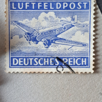 Пощенска марка, Германия,1942 г., снимка 1 - Филателия - 44568963