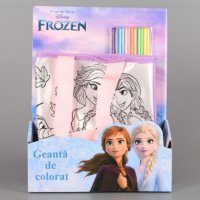 Чантичка за оцветяване  Frozen - креативен комплект, снимка 1 - Рисуване и оцветяване - 38585670
