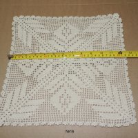 Плетена покривка, снимка 1 - Покривки за маси - 42554039