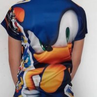 модел 1  : Соник Sonic детска тениска  шорти , снимка 3 - Детски тениски и потници - 30542221