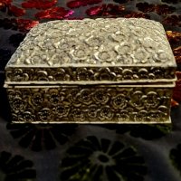 Винтидж японска метална кутия , снимка 7 - Антикварни и старинни предмети - 39479229