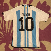 Argentina 2022 final LEO MESSI 10 Лео Меси, снимка 2 - Фен артикули - 44804042