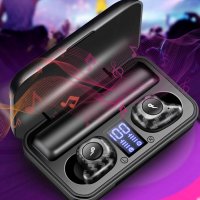 ТОП!2022 Луксозни, Безжични Блутут Слушалки, Bluetooth Слушалки, спортни слушалки за Android, iPhone, снимка 3 - Безжични слушалки - 31459423
