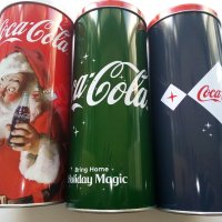Метални кутии "Кока Кола" три броя комплект нови., снимка 2 - Други ценни предмети - 35494706