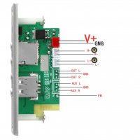 МП 3 плеър 2*25 W,DC 6V-12V, модул за вграждане с Bluetooth 5.0,Sd/USB/AUX)REC, снимка 7 - MP3 и MP4 плеъри - 36864995