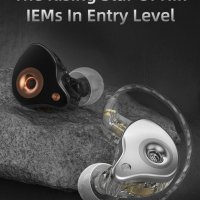 Кабелни IEM слушалки SGOR Venus Hybrid, полуоворен монитор,2DD драйвери,2 pin/0.78 mm конектор-3.5mm, снимка 16 - Слушалки и портативни колонки - 39387660