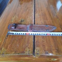 Стара кожена кания за нож #8, снимка 4 - Антикварни и старинни предмети - 34863003