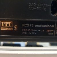 Радиокасетофон ITT RCX 75 Professional  В отлично техническо и визуално състояние., снимка 16 - Радиокасетофони, транзистори - 38610414