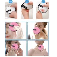 Почистващи подложки за почистване на лице Puff бамбук за премахване на грим, снимка 4 - Козметика за лице - 44293649
