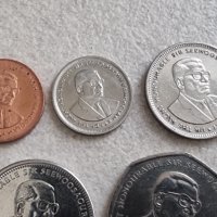 Монети. Мавриций. 5, 20  цента.  1/2 , 1  и 10 рупии. 5 бройки., снимка 8 - Нумизматика и бонистика - 42287455