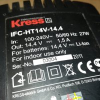 kress IFC-HT14V-14,4 li-ion battery charger-germany 0609211909, снимка 5 - Винтоверти - 34044819