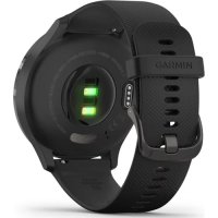 НОВ Garmin Vivomove 3 Sport Smartwatch със силиконова каишка, Black, 24 МЕСЕЦА ГАРАНЦИЯ, снимка 3 - Смарт часовници - 42891613