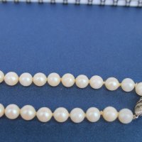 Огърлица перли със сребърна закопчалка, снимка 4 - Други - 40485842
